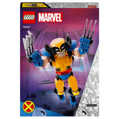 Figura de Construcción de Wolverine LEGO Marvel en pose de acción con garras