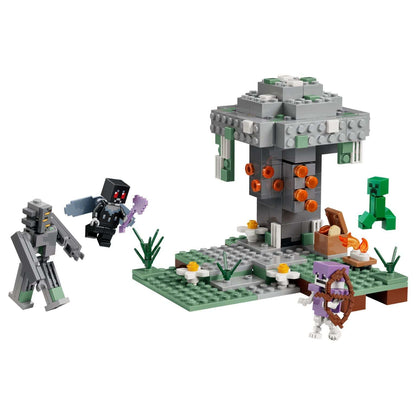 Lego Minecraft El Jardín Pálido set LEGO Minecraft con escenario para aventuras y juego creativo