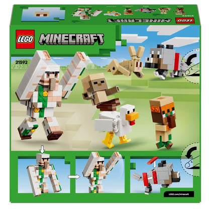 LEGO Minecraft Ataque en el Desierto para juego creativo con acción