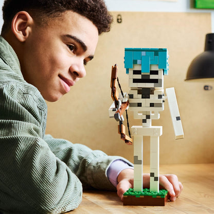 Construcción LEGO Minecraft Esqueleto para recrear desafíos y confrontaciones