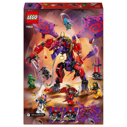 LEGO Ninjago Dragón del Caos con imagen complementaria