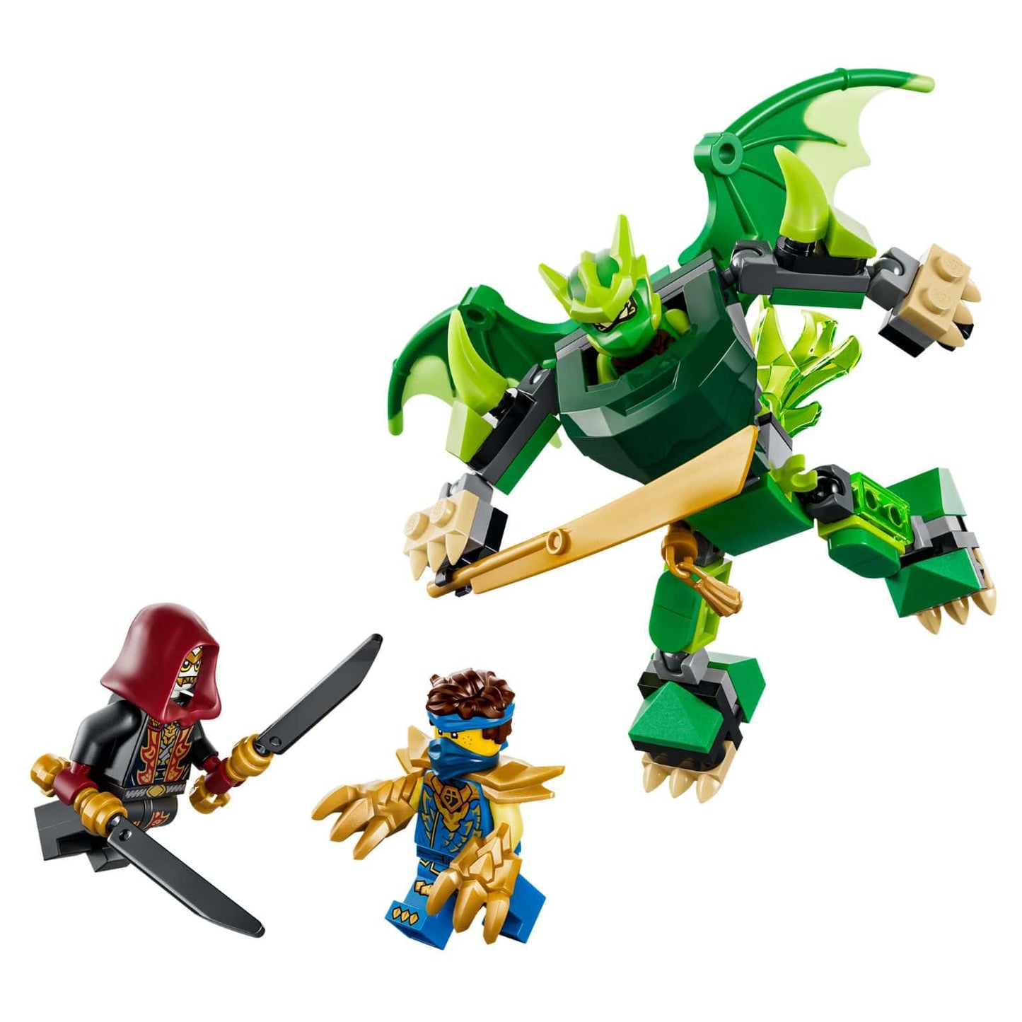 LEGO Ninjago Pack de Batalha do Robô Dragão montado