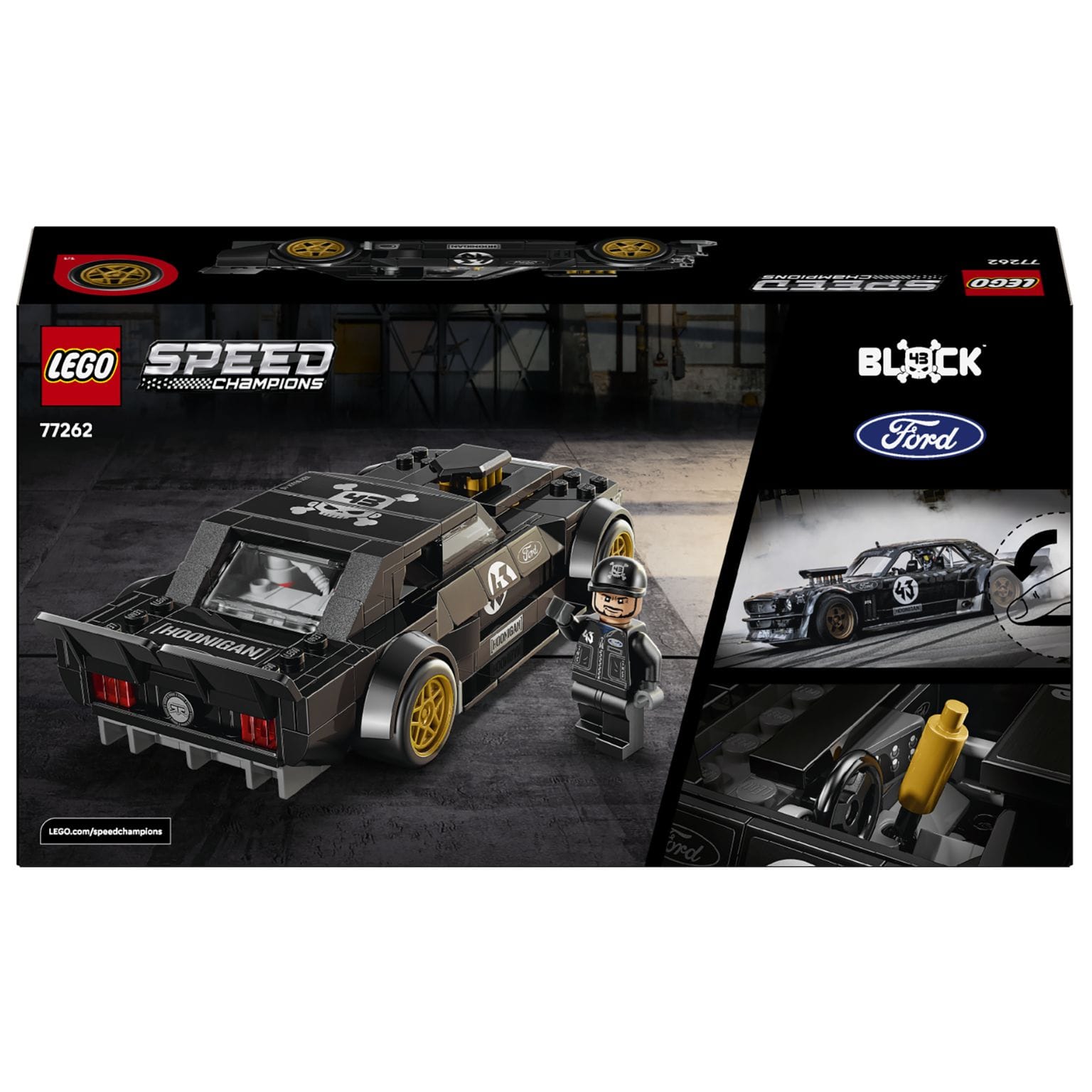 LEGO Speed Champions Hoonicorn V1 de Ken Block para fãs de carros