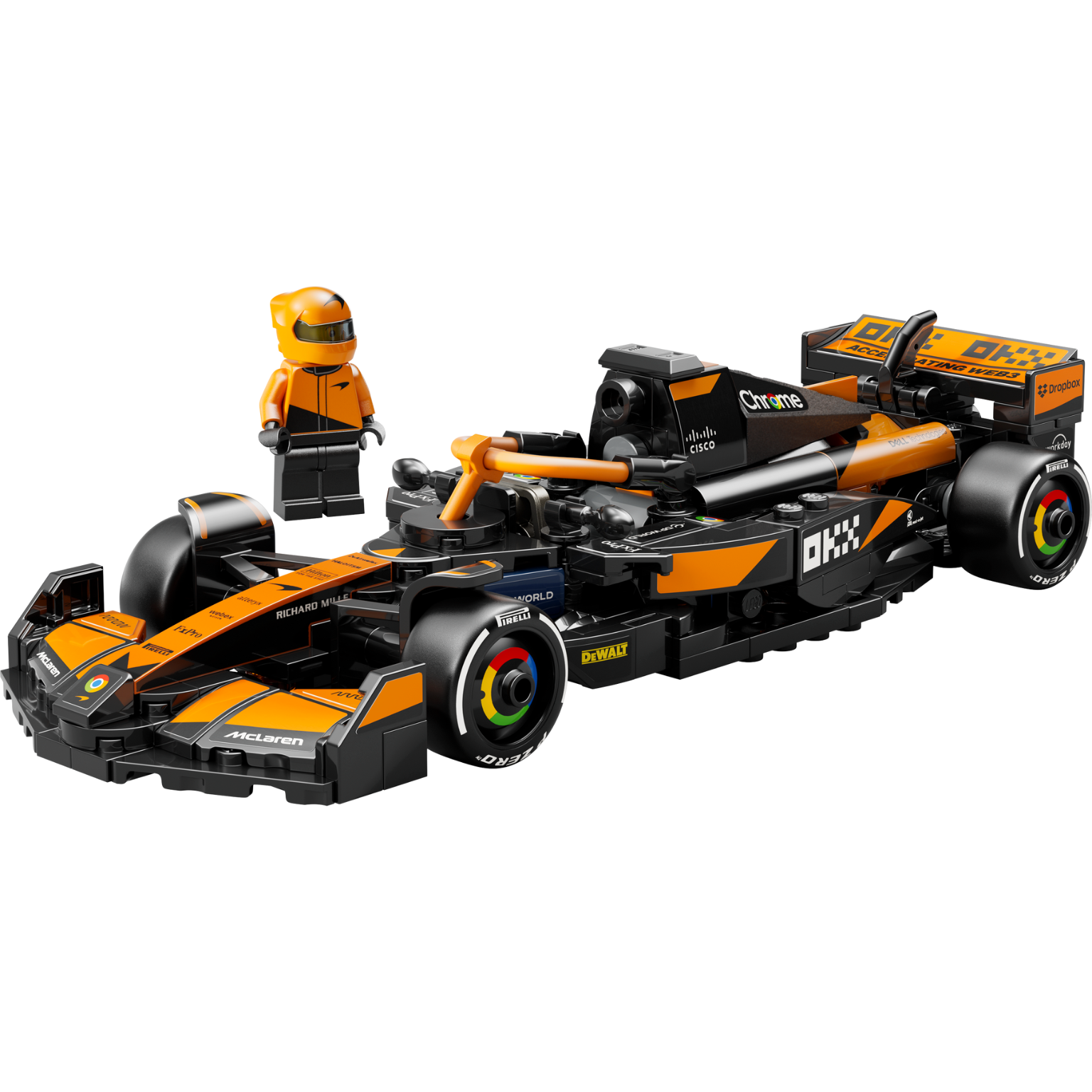 Lego Speed Champions 77251 Carro de Corrida McLaren F1® Team MCL38
