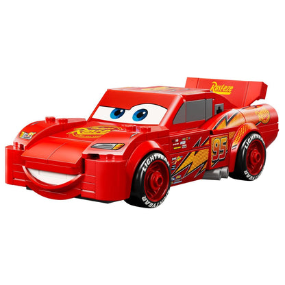 Lego Speed Champions Rayo McQueen coche rojo estilo Cars para construir y jugar