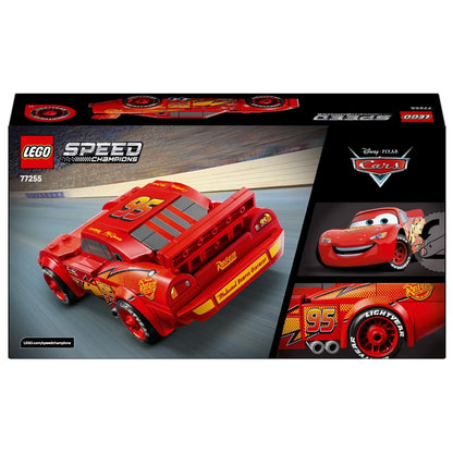 Lego Speed Champions Rayo McQueen coche rojo estilo Cars para construir y jugar
