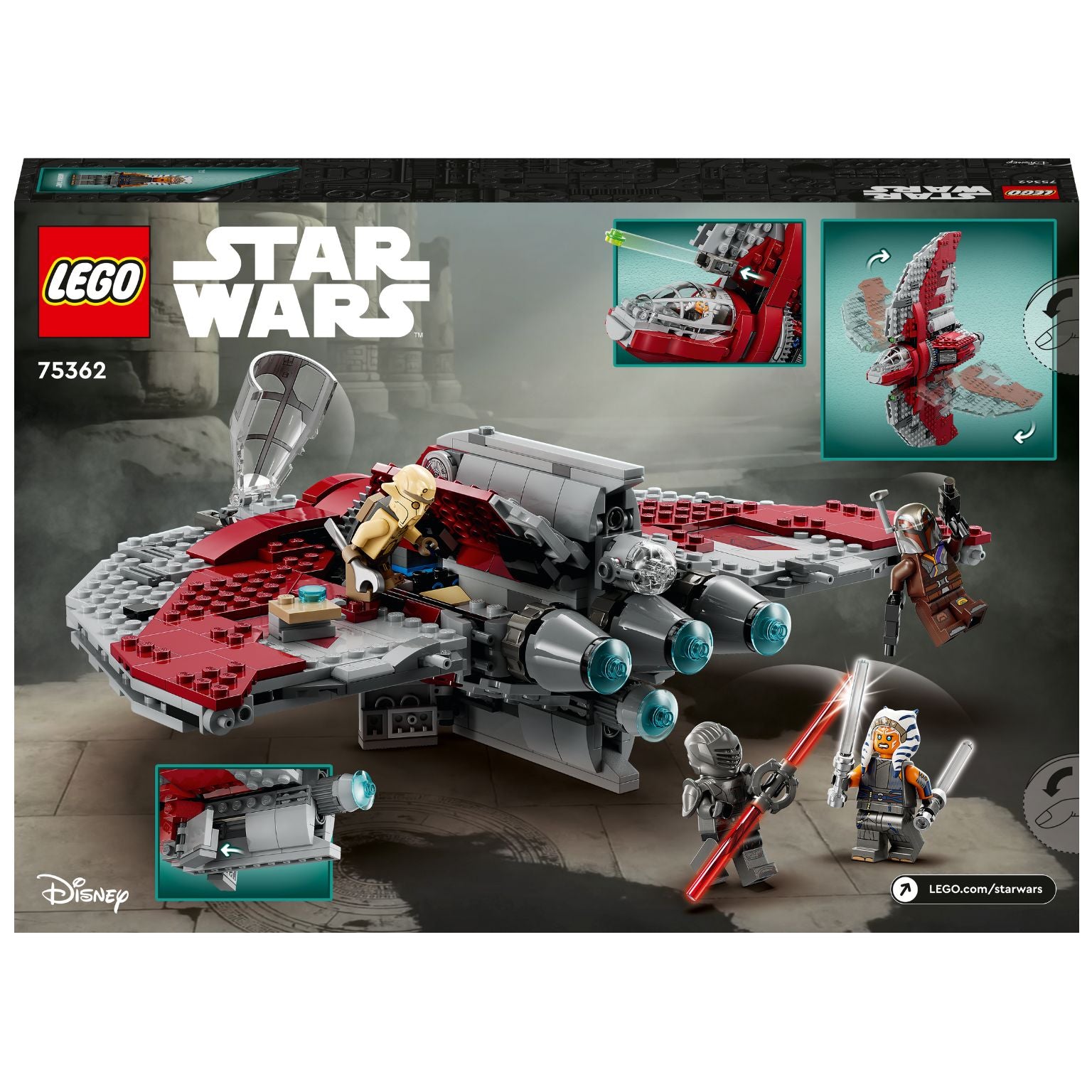 Lego Star Wars 75362 - Jedi Shuttle da Ahsoka Tano