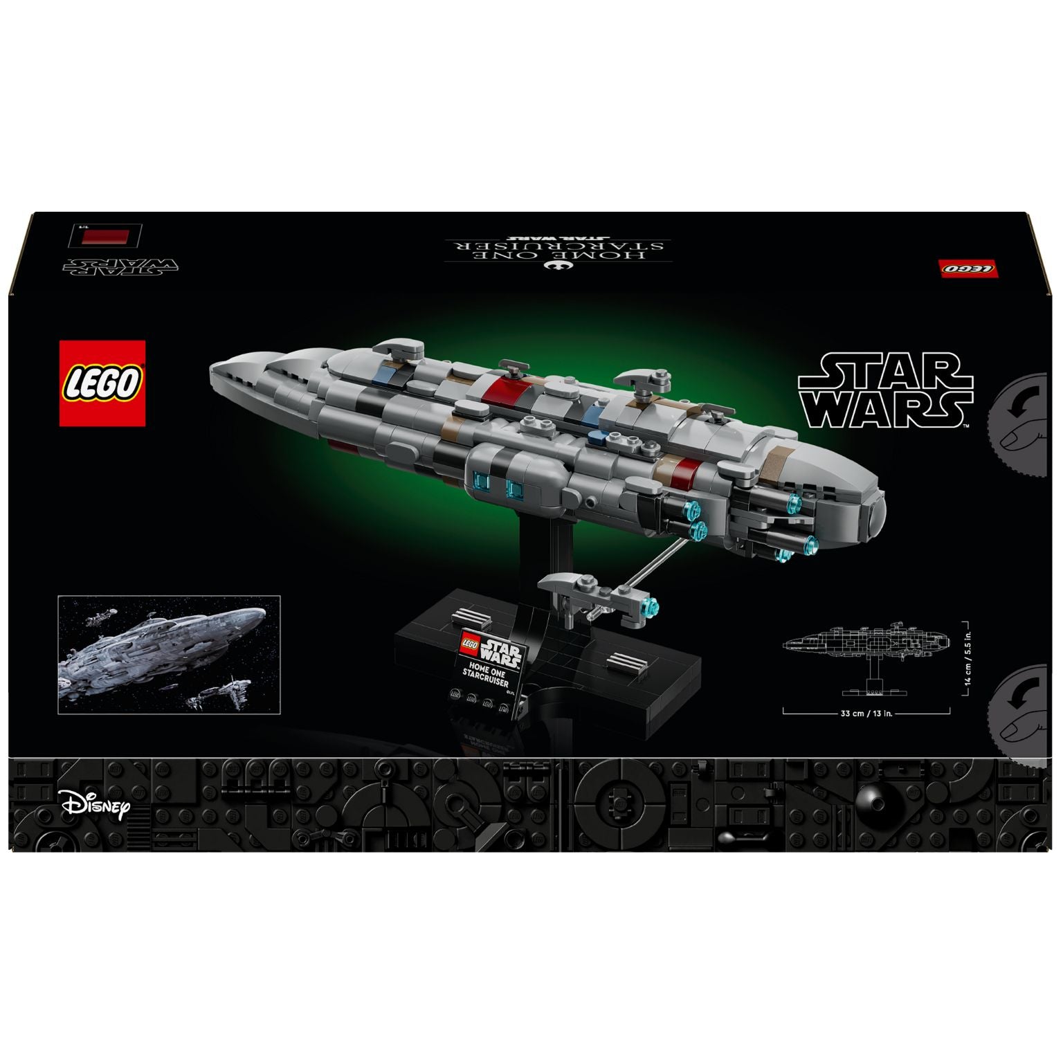 Lego Star Wars 75405 Cruzador Home One 