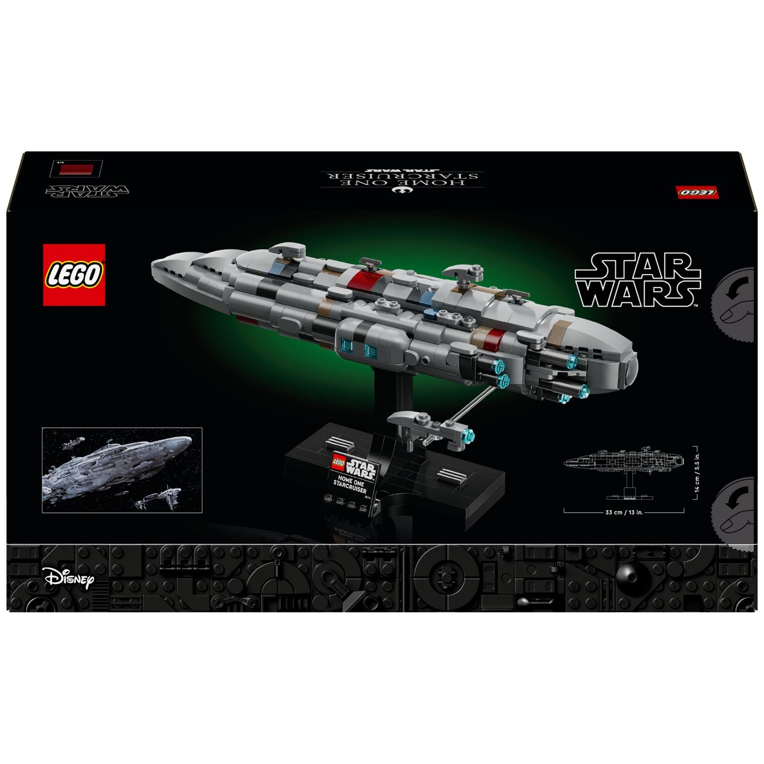 Lego Star Wars 75405 Cruzador Home One 
