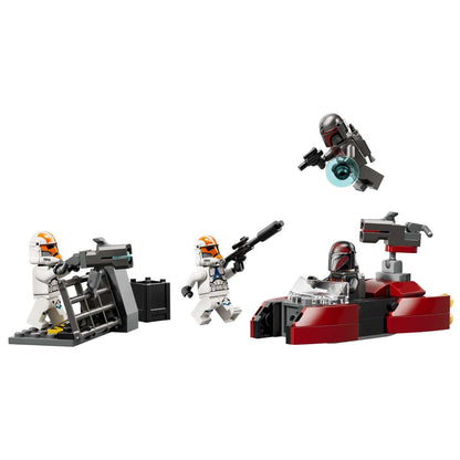 Lego Star Wars Paquete de Combate del Asedio de Mandalore con figuras y escenario de batalla