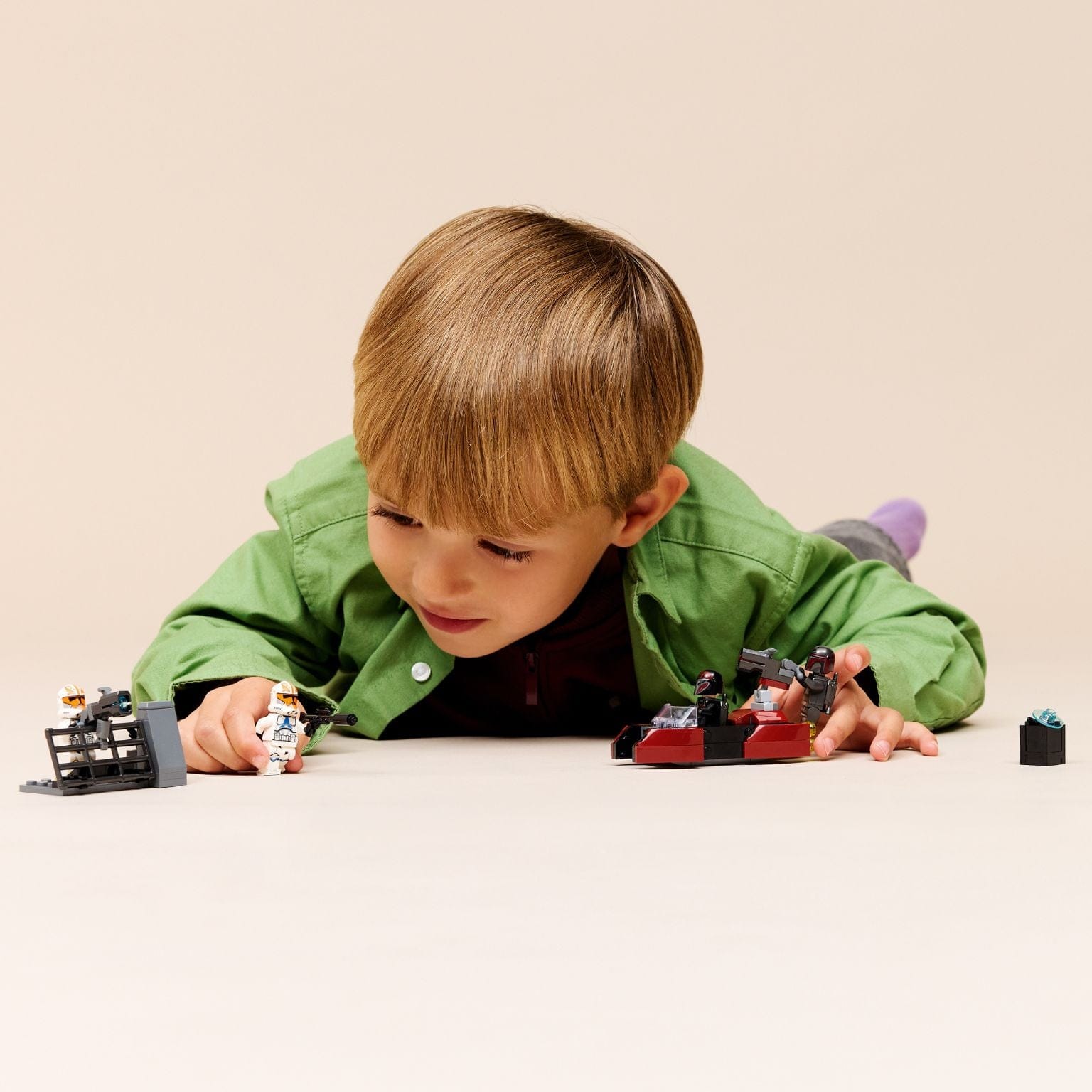 Lego Star Wars Pacote de Combate do Cerco de Mandalore com figuras e cenário de batalha