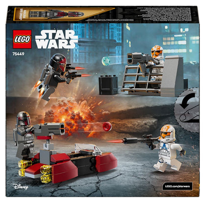 Lego Star Wars Paquete de Combate del Asedio de Mandalore con figuras y escenario de batalla