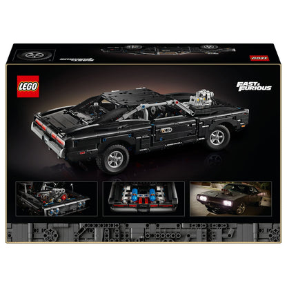 Vista lateral del LEGO Technic Fast and Furious Dodge Charger R/T