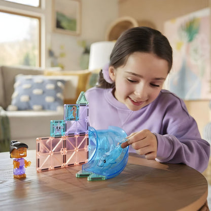 Set Magna-Tiles Bahía del Delfín para aventuras y construcción creativa