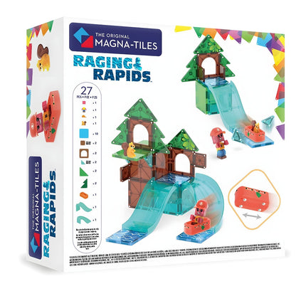 Set MAGNA-TILES Raging Rapids para crear ríos y puentes