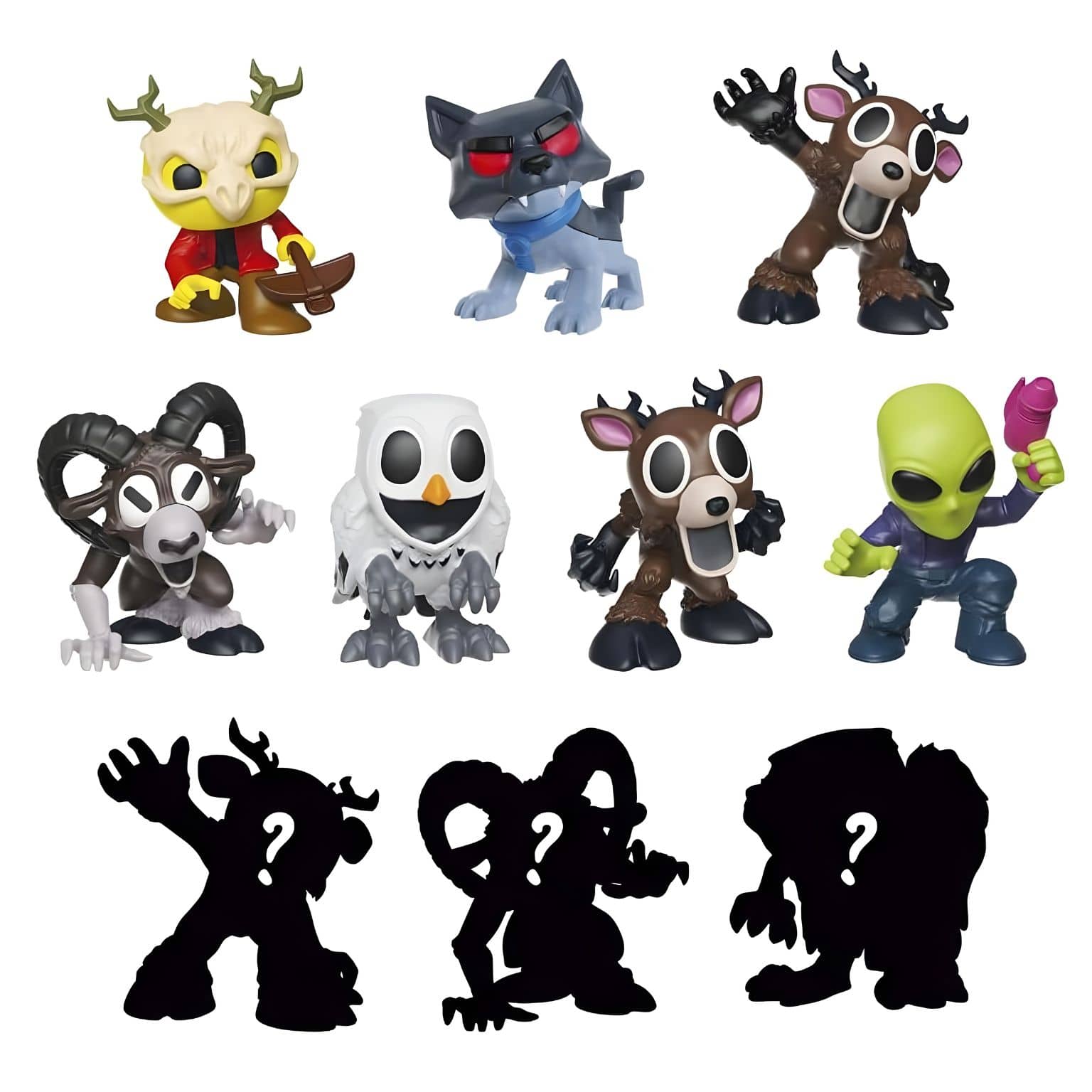 Minifiguras Roblox 99 Nights in the Forest em vista adicional da embalagem