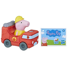 Carro de bombeiros da Peppa Pig com rodas que rolam