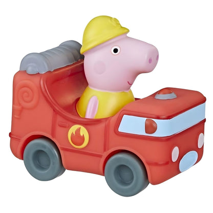 Mini vehículo Peppa Pig camión de bomberos con Peppa integrada