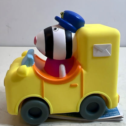 Mini vehículo Peppa Pig con ruedas que ruedan para juego de rol