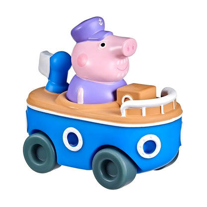 Mini vehículo Peppa Pig Grandpa Pig con ruedas que giran