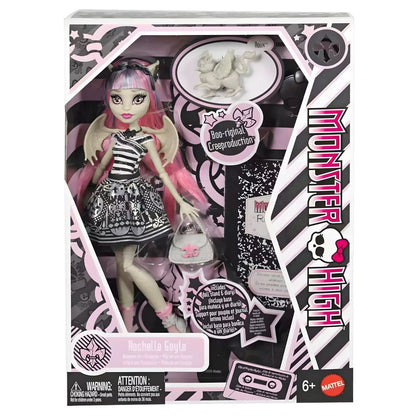 Muñeca Monster High Boo-riginal Creeproduction Rochelle Goyle con cabello rosa y accesorios