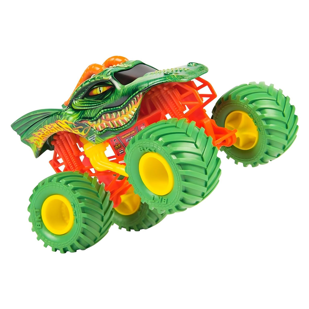 Monster truck Dragon verde da coleção Monster Jam em imagem de produto