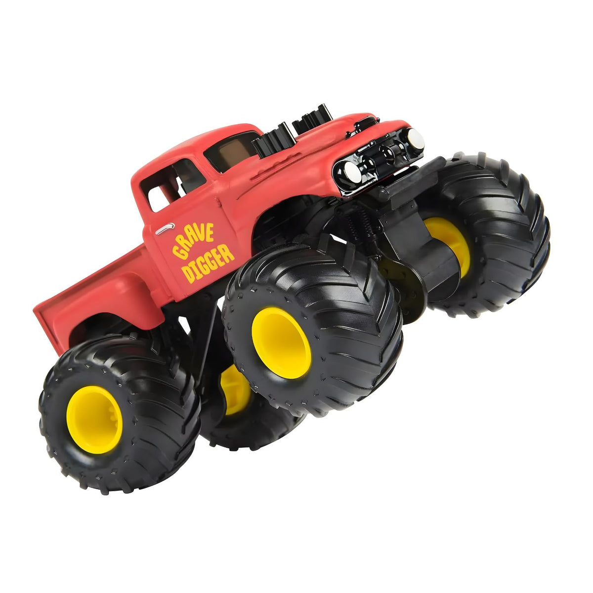 Brinquedo Monster Jam Grave Digger Retro para fãs de corridas