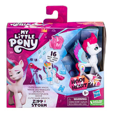 My Little Pony Zipp Storm Marca de Beleza Mágica com figura e acessórios de brincadeira