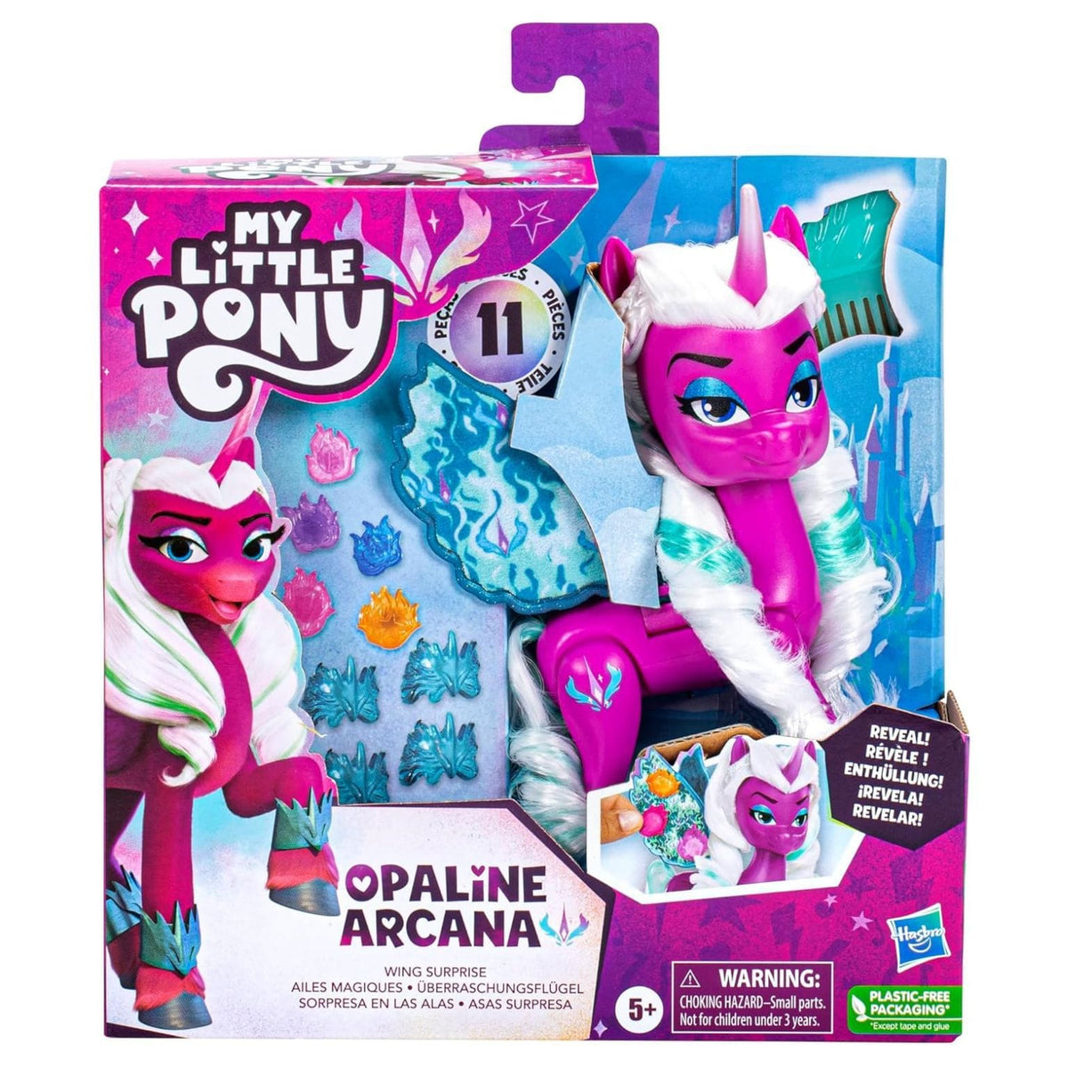 My Little Pony Alas Sorpresa Opaline Arcana en empaque de colección