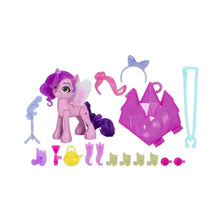 My Little Pony Princess Petals em embalagem com porta-chaves em forma de gema