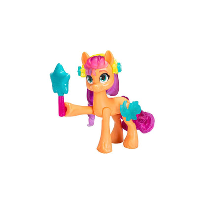 Detalles de Sunny Starscout My Little Pony con accesorios de personalización