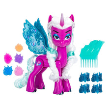 Figura My Little Pony Opaline Arcana com asas surpresa e acessórios
