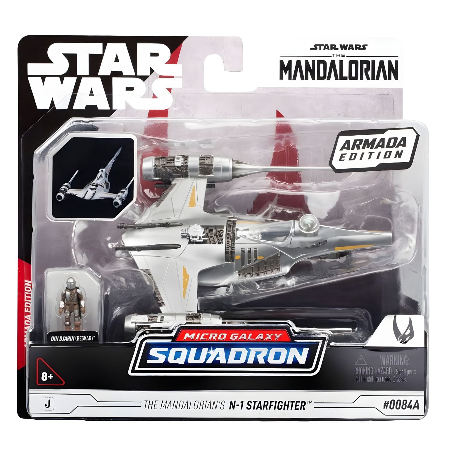 Nave Star Wars Micro Galaxy N-1 Starfighter em embalagem para coleção