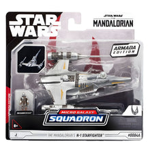 Nave Star Wars Micro Galaxy N-1 Starfighter em embalagem para coleção