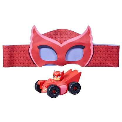 Vehículo Owlette PJ Masks con figura integrada