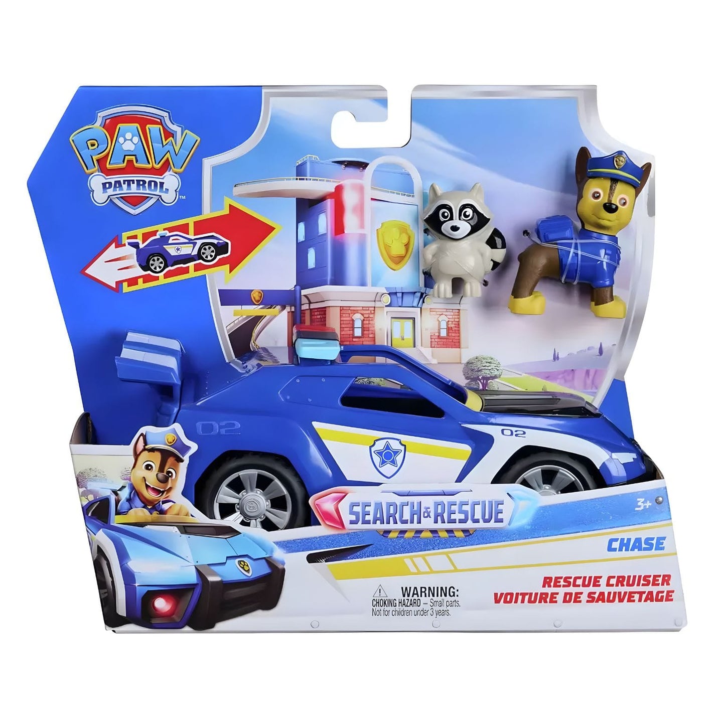 Patrulha Pata Search and Rescue Chase para missões de resgate
