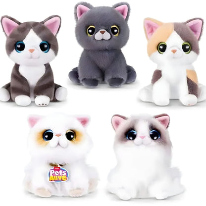 Pets Alive Smitten Kittens Serie 2 con gatitos de peluche adorables de Zuru Toys