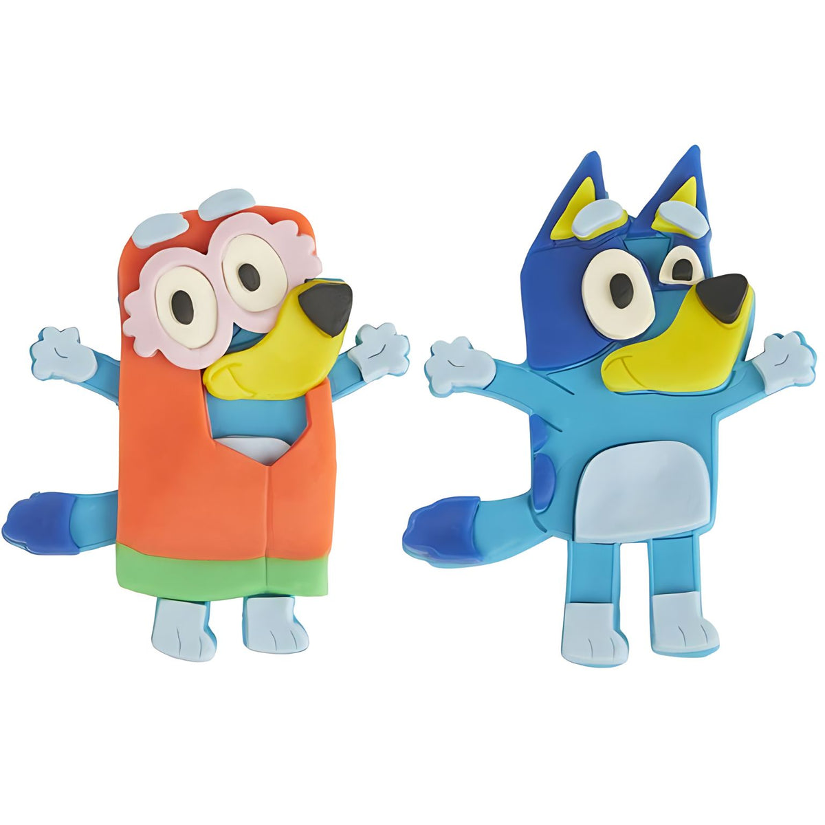 Sellos y accesorios del conjunto Play-Doh Bluey para modelar personajes