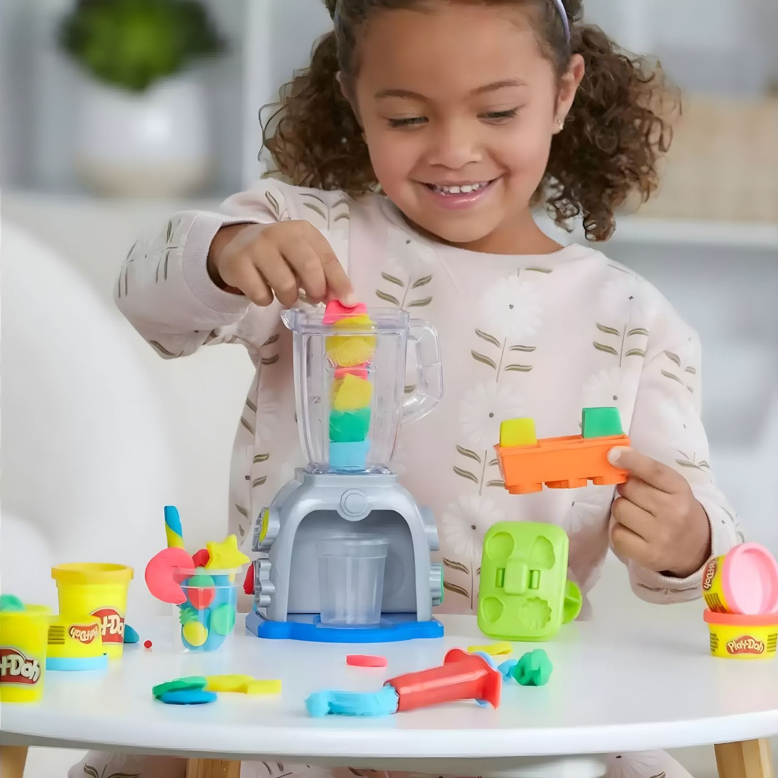 Play-Doh Smoothies Coloridos para criatividade sensorial e brincadeira colorida