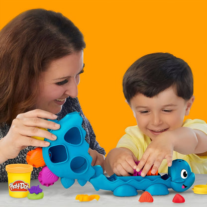 Play-Doh Dinosaurio formas y colores para aprender e imaginar