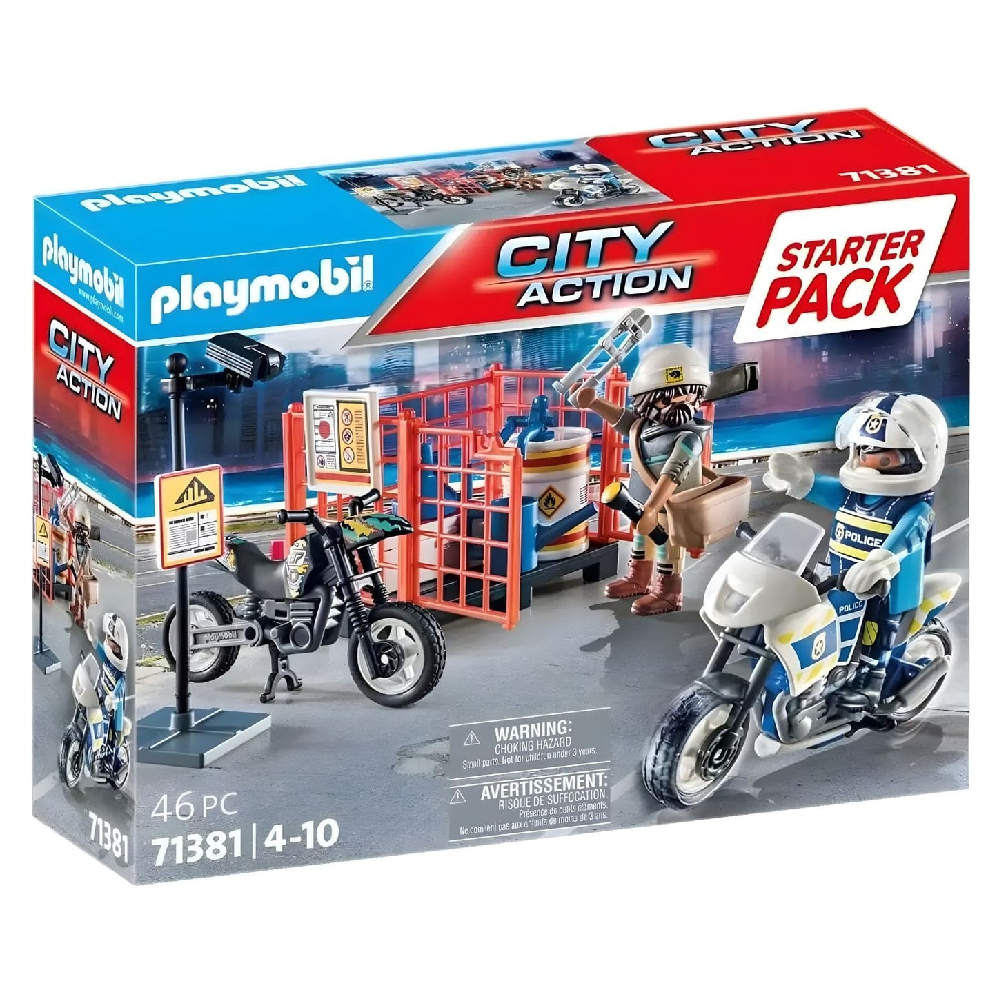 Playmobil 71381 Starter Pack Polícia vista principal