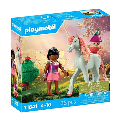 Playmobil 71841 Unicornio Sky Rose con hada vista principal
