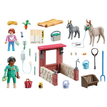 Playmobil 71471 Veterinária da quinta vista lateral
