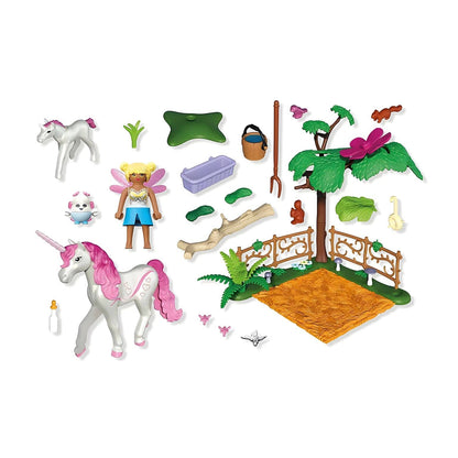 Playmobil 71839 Establo mágico de unicornio para madre y potrillo vista adicional 2