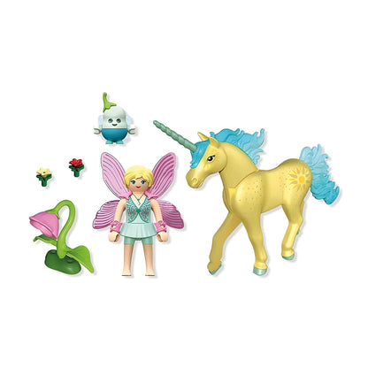 Playmobil 71842 Unicornio Sunshine Blossom con hada vista adicional 2