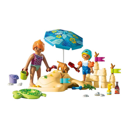 Playmobil 71906 Diversión en familia en la playa vista adicional 1