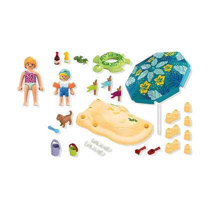 Playmobil 71906 Diversión en familia en la playa vista adicional 2