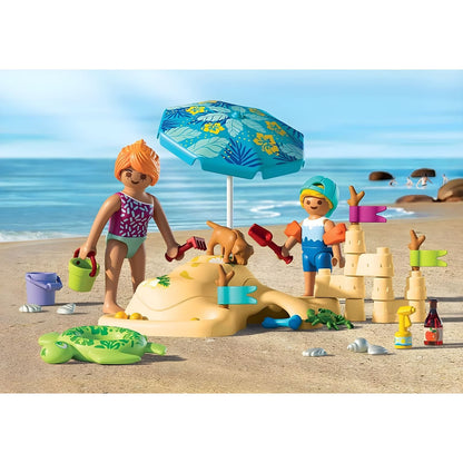 Playmobil 71906 Diversión en familia en la playa vista adicional 3