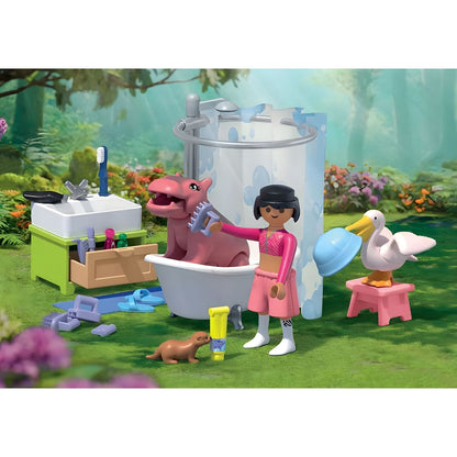 Playmobil 71950 Divertido baño de animales vista adicional 3