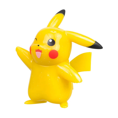 Figura coleccionable Pokémon Pikachu con visual glitter conmemorativo